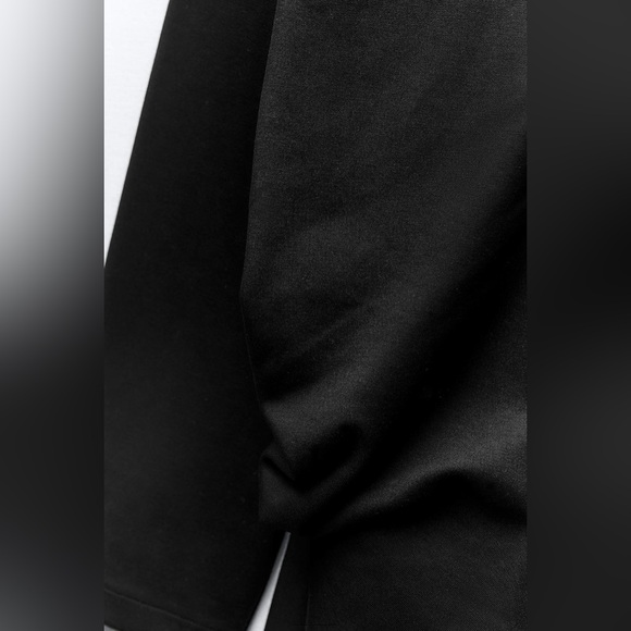 Zara Ruched Long Interlock Jacket - Picture 8 of 8